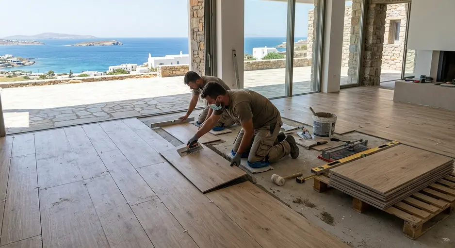 600&times;1200 mm Wood Porcelain Tiles Exporter to Greece