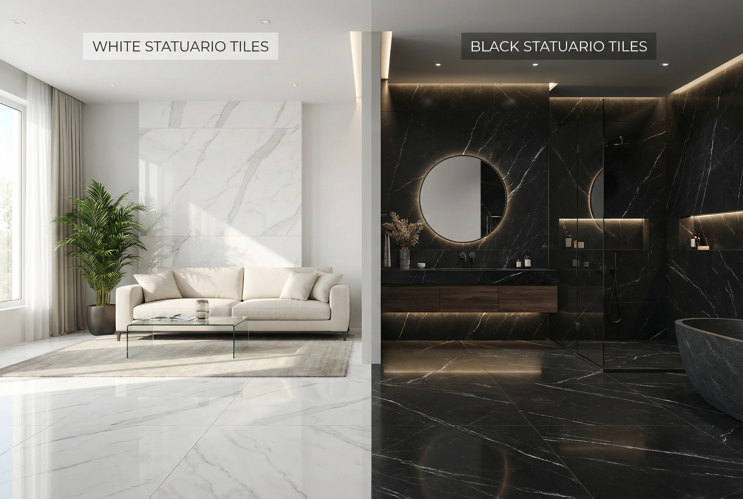 Design Variations in Satvario Tile Collections