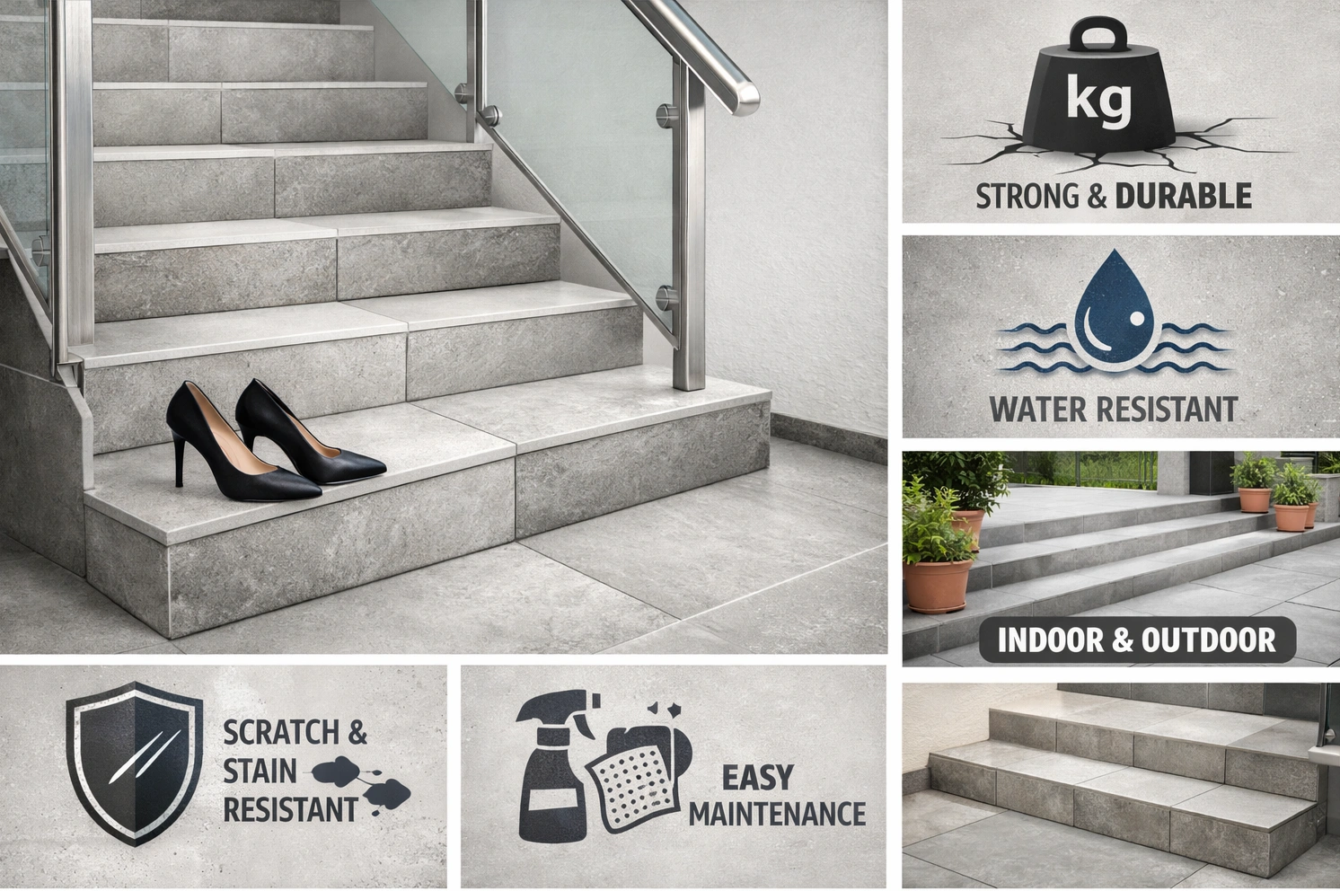 Why Choose Porcelain Tiles for Staircases