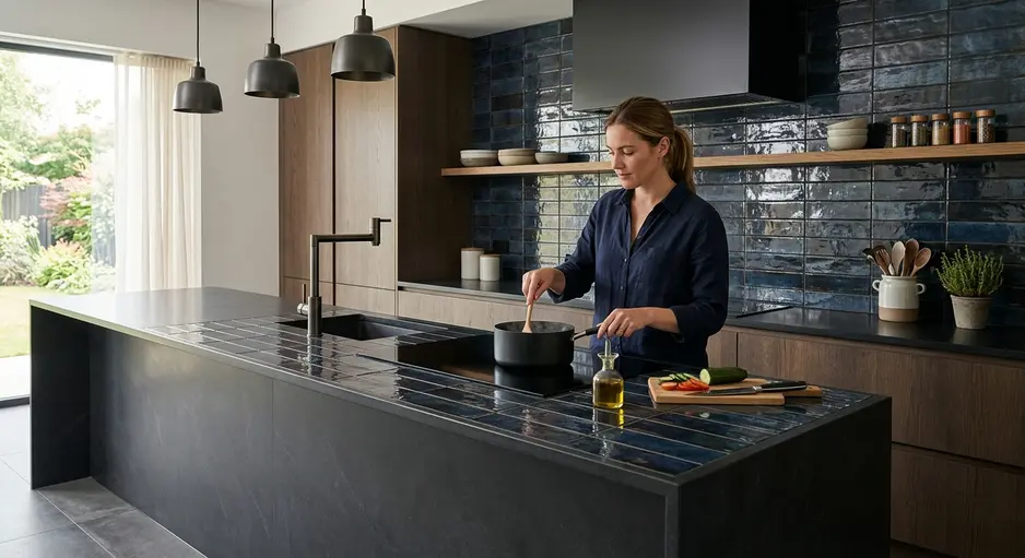 Benefits of Inky Glazed Porcelain Tiles