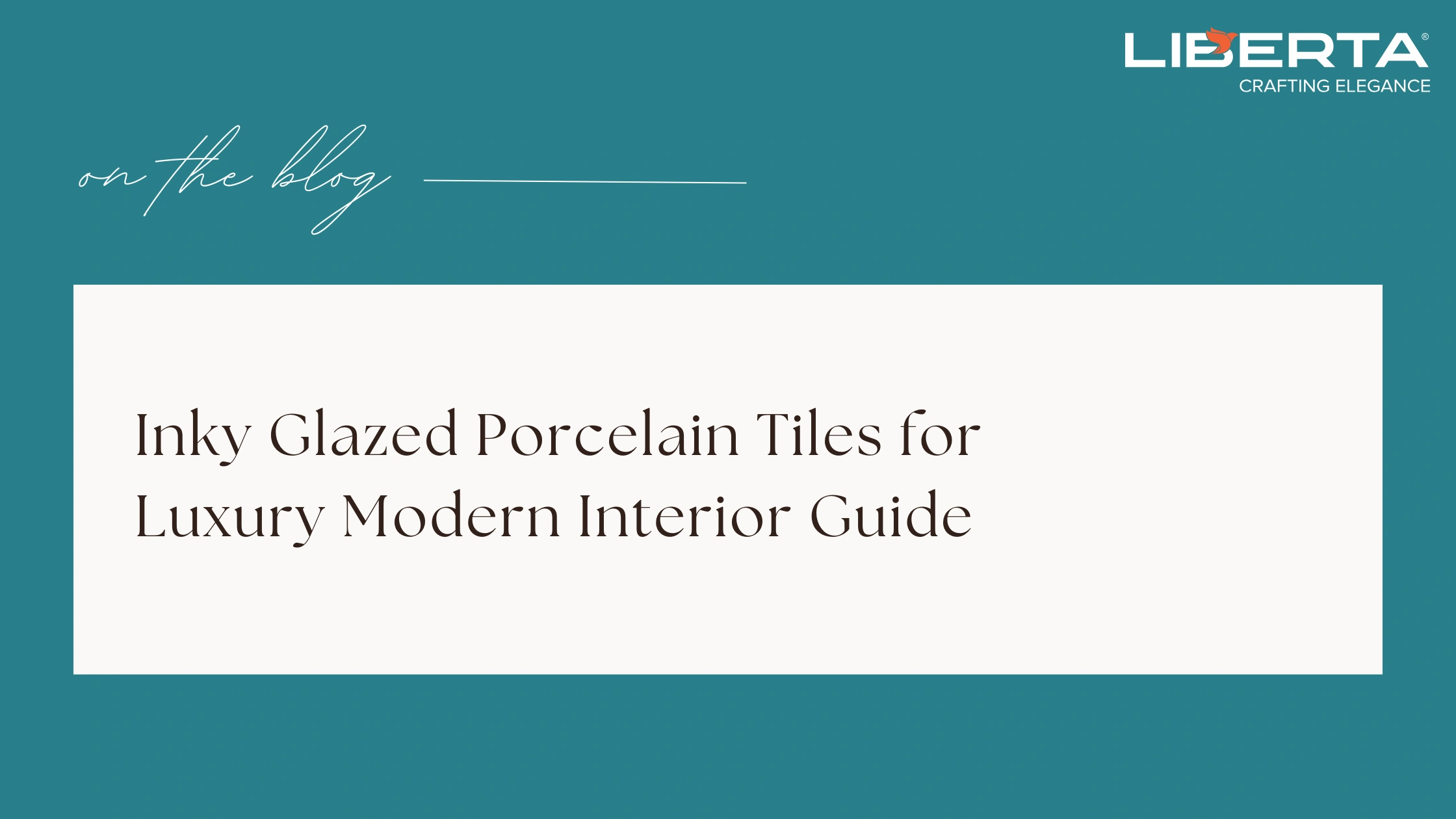 Inky Glazed Porcelain Tiles for Luxury Modern Interior Guide