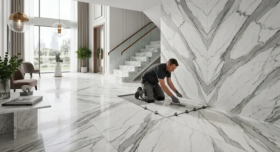 Top Statuario Tile Designs for Luxury Construction Projects